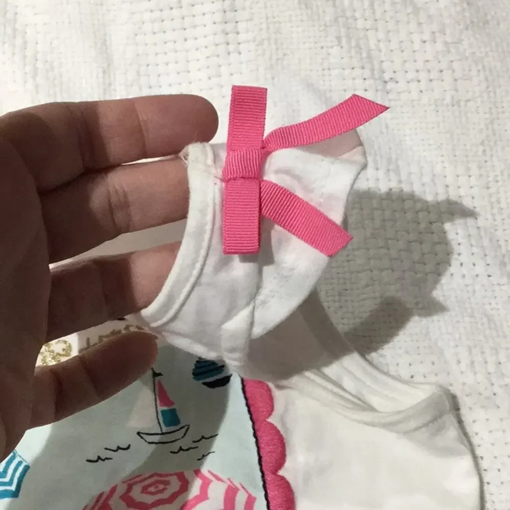 Gymboree 2T short t set pinks worn once